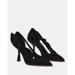 NEW KATE SPADE women's bunnie pump in black suede